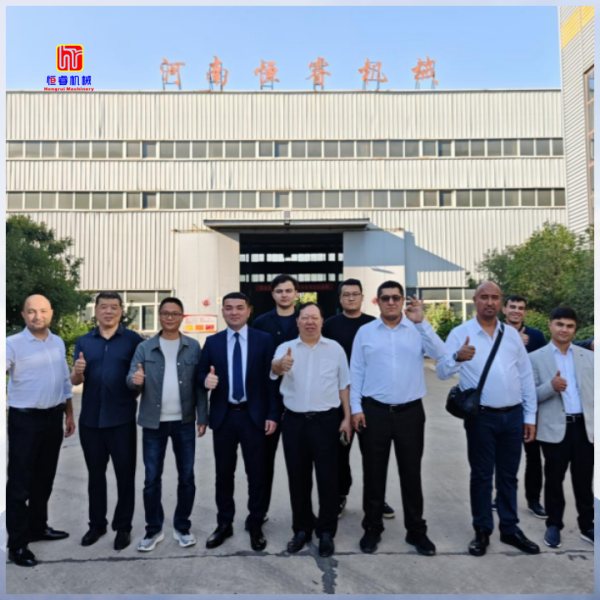 恒睿機械接待烏茲別克斯坦代表:交流設備技術 暢談綠化潛在合作