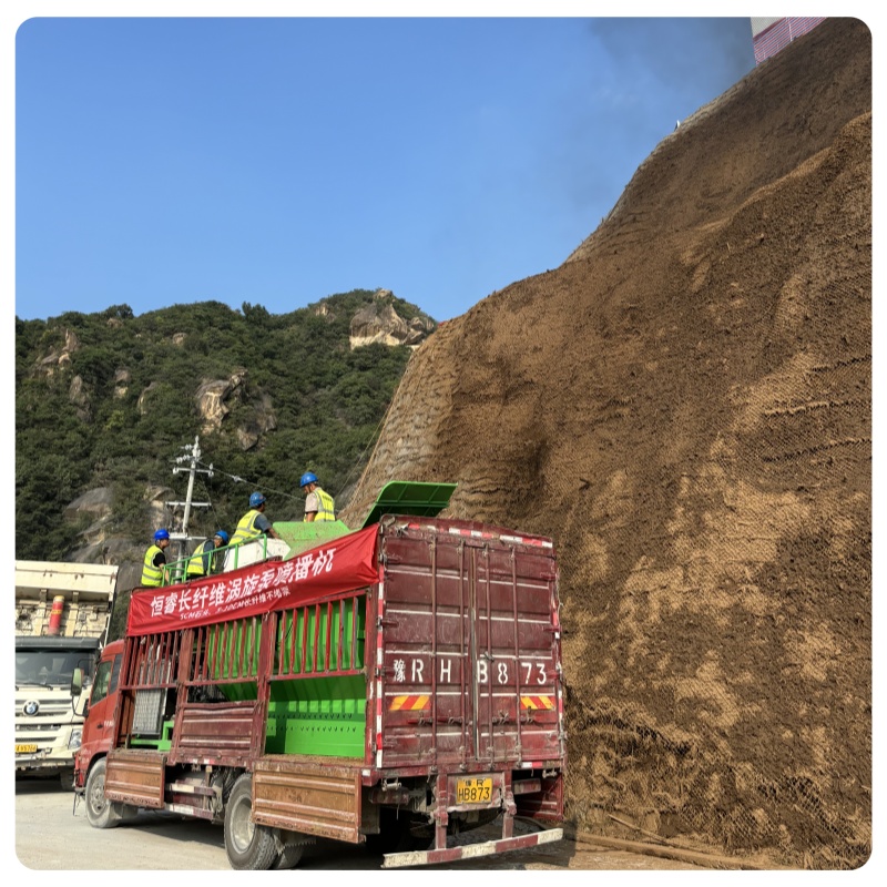 颠覆传统，恒睿涡旋泵长纤维喷播机重塑客土喷播新格局