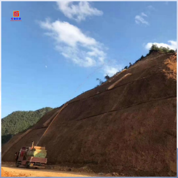 恒睿团粒喷播机：高陡边坡施工的核心支撑