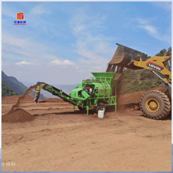 恒睿滚筒筛土机：土壤处理工程的实用之选