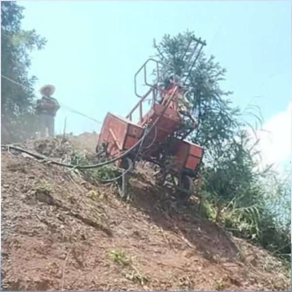 恒睿爬坡鉆機 斜坡鉆孔作業得力設備