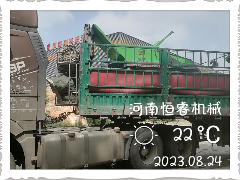 发货日常丨哈尔滨某总订购一台“SFS-300型湿土筛分机”