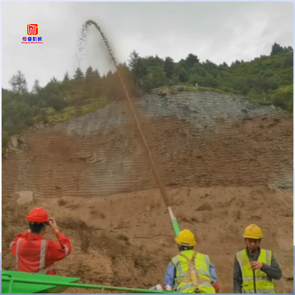 400 型雙動力客土噴播機:生態綠化工程的實用之選